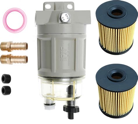 Amazon.com: LEFONG FU-1052 Fuel Water Separator Filter Replaces 33813 ...