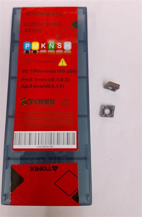 CCMT060202-MS Turning Insert Atomix — Buy Online India – Midland Tools