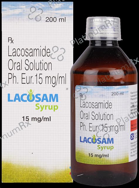 Lacosam 15mg Syrup 200ml | Uses,Price & Dosage