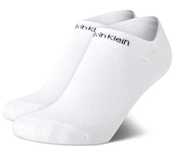 Calvin Klein Women's 2 Pack Performance Coolmax Cotton Heel Gripper ...