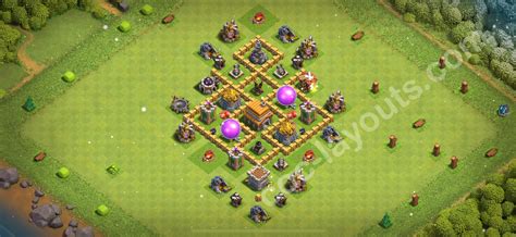 Clash Of Clans Rathaus Level 5 Layout