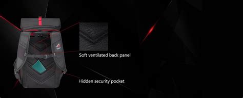 Asus ROG Ranger 17-inch Roll top Laptop Backpack Black - TPSTech ...
