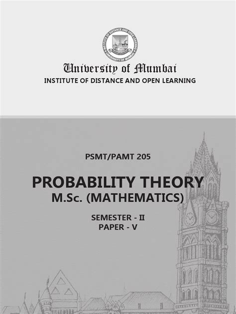 Image result for Probability Theory