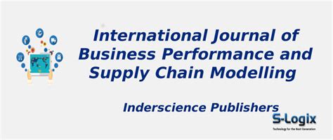 International Journal of Business Performance and Supply Chain ...