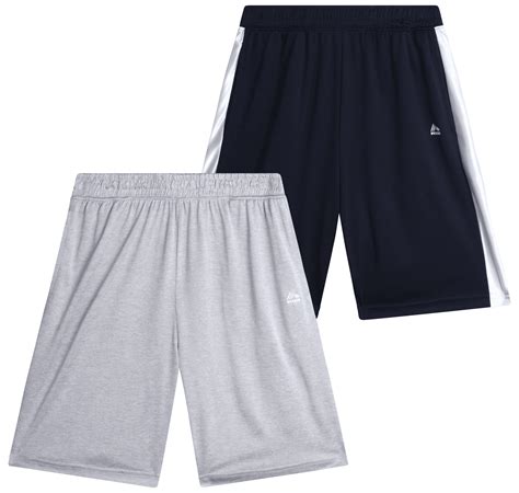 RBX Boys' Athletic Shorts - 2 Pack Athletic Performance Mesh Basketball ...