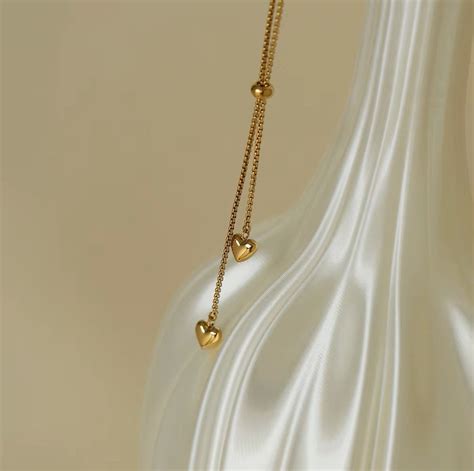 Dainty Heart Necklace | gold plated fashion jewellery