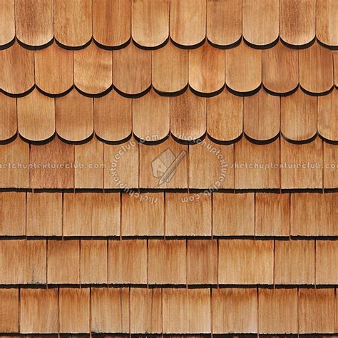 Wood shingle roof texture seamless 03831