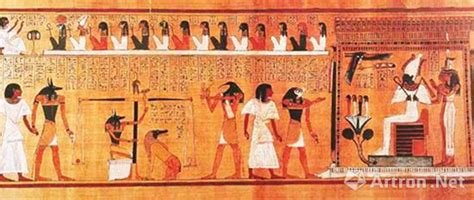 6307. Funerary papyrus of the singer Amun Nani, an ancient Egyptian ...