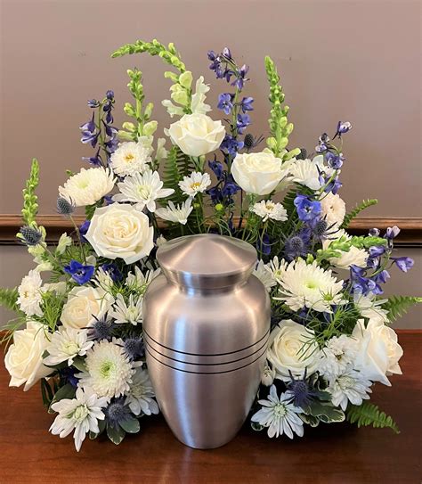Memorial Urn Arrangement by Flowers from the Rafters