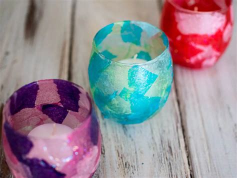 Tissue Paper Candle Holder 的图像结果