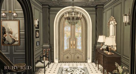 Sims 4 Harmony Family House 模擬市民4 和諧家庭住宅 [Ruby Red Sims]