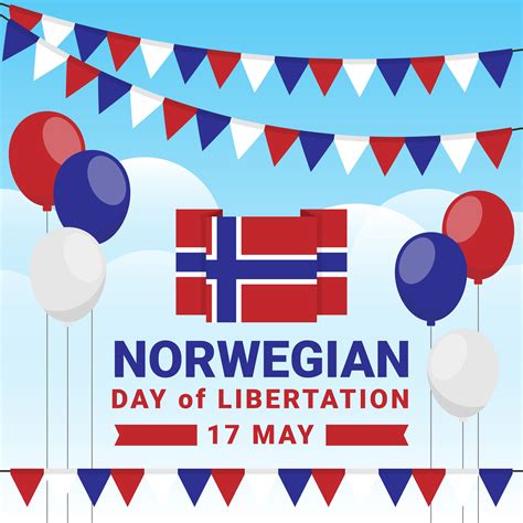 Norway Independence Day Patriotic Design 203680 Vector Art at Vecteezy
