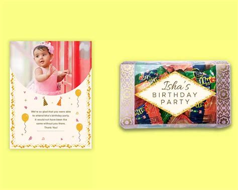 Customized Return Gifts for Kids Birthday Party under Rs. 50 - Damya