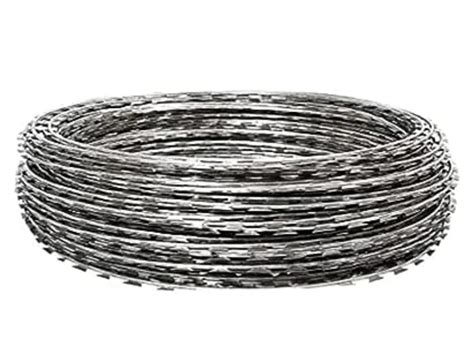 Tejas Fence Concertina Coils 450 MM Dia for boundry Wall and Property ...