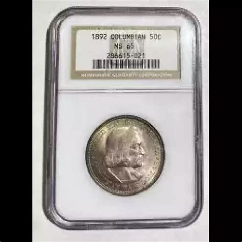 1892 Classic Commemorative World's Columbian Exposition Half Dollar NGC ...