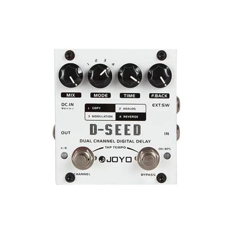 JOYO D Seed II Dual Channel Digital Delay – Stompbox.in
