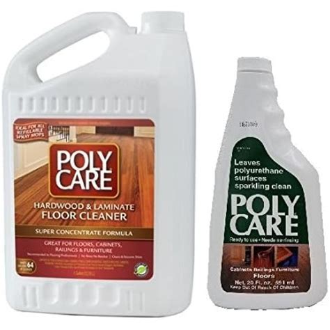 Seyatpool PolyCare Hardwood Cleaner, Laminate Concentrate, Restores ...