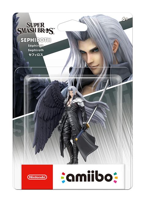 Amiibo Sephiroth Super Smash Bros Series Figure For Nintendo Switch