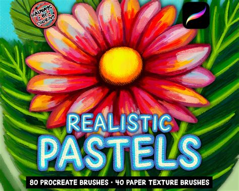Procreate Realistic Pastels Brush Set