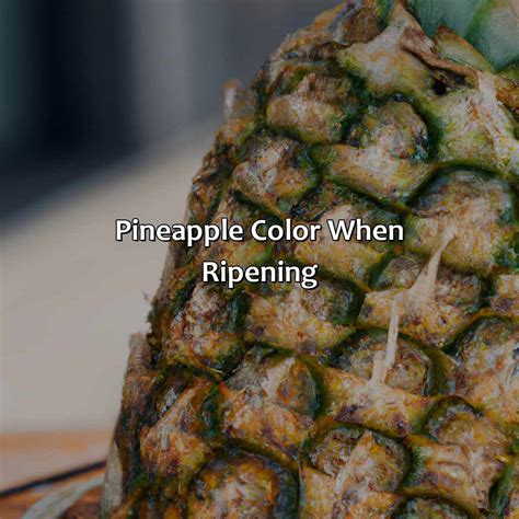 What Color Is A Ripe Pineapple - colorscombo.com