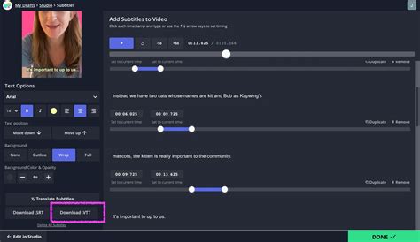 Image result for Create VTT File for PowerPoint