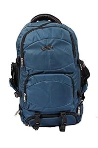 Priority Unisex Canvas Hunt Travel Tracking Bag (Blue) : Amazon.in: Fashion