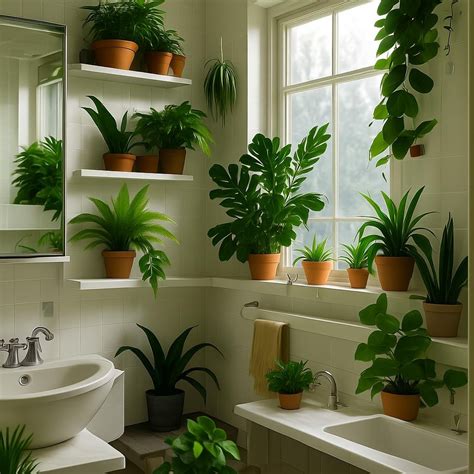 Your Ultimate Guide to 12 Bathroom Plants That Thrive Without Sunlight ...