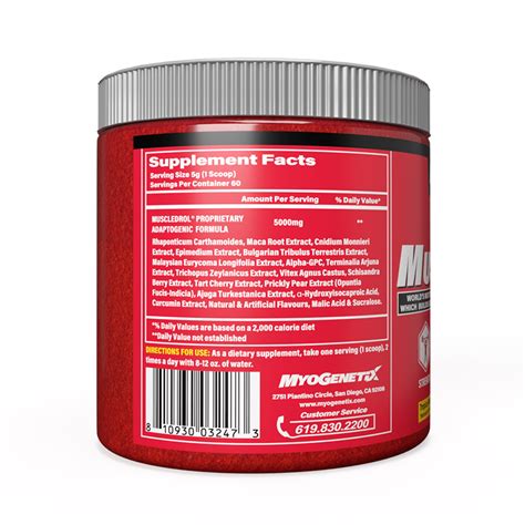 Myogenetix Muscledrol