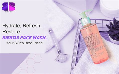 BIEBOX Face Wash for Men & Women 200 Ml | Hydrating 1% Salicylic Acid ...