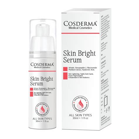 Cosderma Brightening Serum - Advanced Brightening Formula – COSDERMA