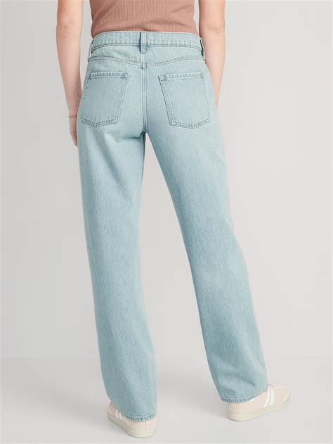 Womens Mid Rise Baggy Jeans at Angelina Varley blog