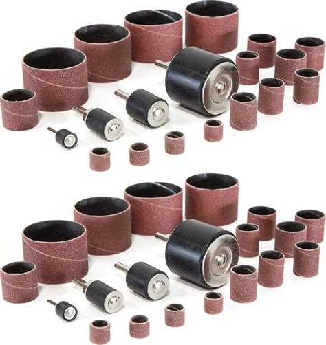 WEN DS164 20-Piece Sanding Drum Kit For Drill Presses And Power Drills ...