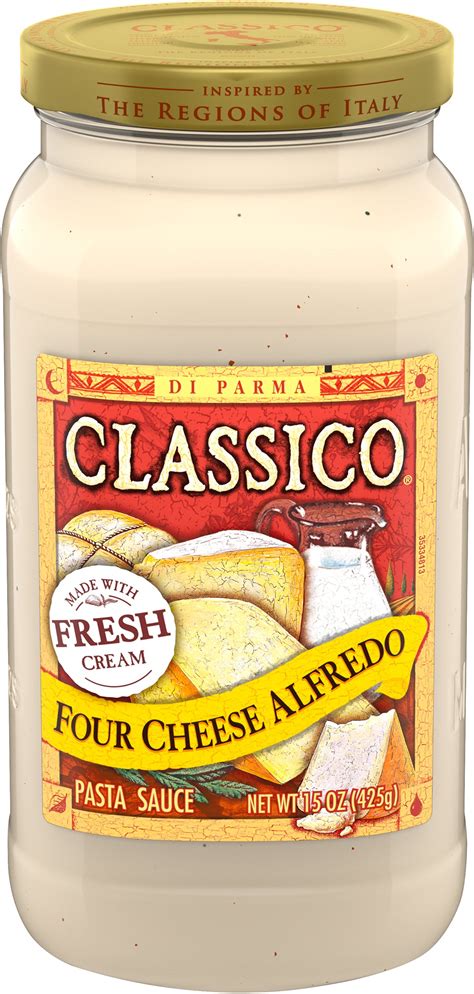 Classico Four Cheese Alfredo Pasta Sauce, 15 oz — Goisco.com