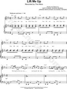 The Afters "Lift Me Up" Sheet Music in Eb Major (transposable ...