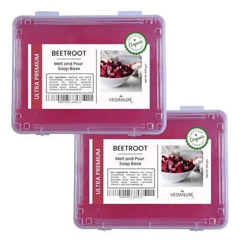 Buy VEDANUM Ultra Premium Soap Base 100% Organic Ingredients (SLES, SLS ...