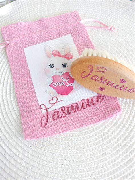 Baby Hair Brush, Baby Bath, Brush With Name, Soft Baby Brush, Newborn ...