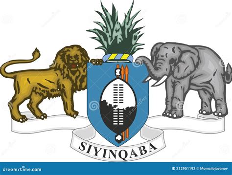 Kingdom Of Eswatini Formerly Swaziland Road Map Cartoon Vector | CartoonDealer.com #158220335