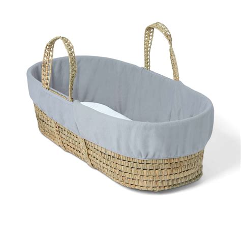 Fleece Palm Moses Basket Bundle | Moses Baby Baskets | Nursery ...