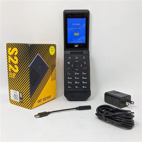 Caterpillar Pre-Owned Rugged Flip Phone, Unlocked GSM, IP68 Dustproof ...