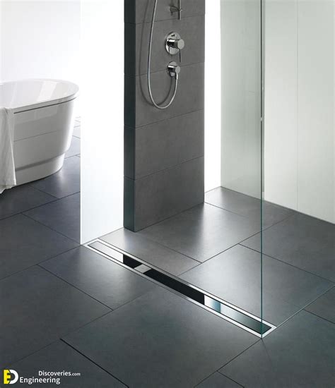 45 Lovely Shower Floor Drain Design Ideas - Engineering Discoveries ...