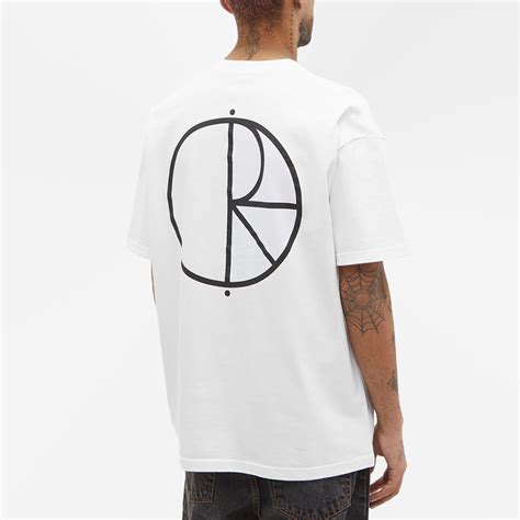Polar Skate Co. Stroke Logo T-Shirt White | END.
