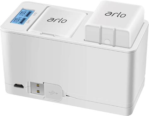 Charging Station for Arlo,Dual Rechargeable Batteries Charger Station ...