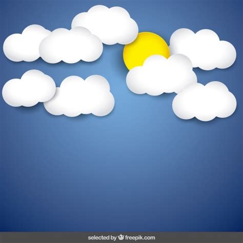 Soleil Nuages - Vecteurs : téléchargez gratuitement des vecteurs de ...