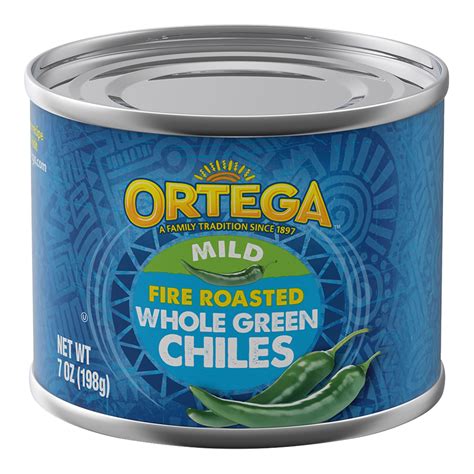 (2 pack) Ortega Mild Whole Green Chiles, Kosher, 7 oz (Canned ...