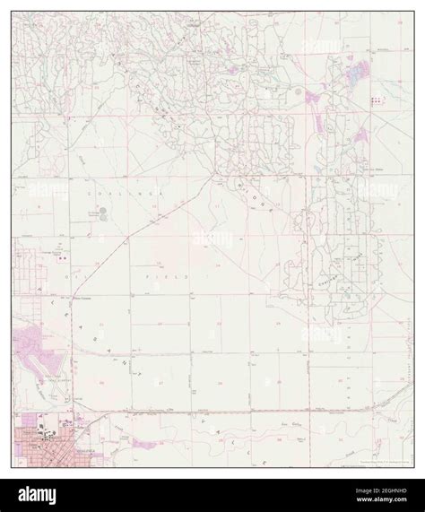 Coalinga California Map