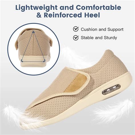 Buy STUNAHOME Extra Wide Width Shoes Women Men Orthopedic Diabetic ...