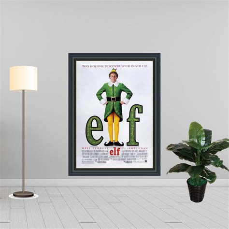 Elf Movie Poster Canvas Poster Print Home Decor Art Poster for Gift ...