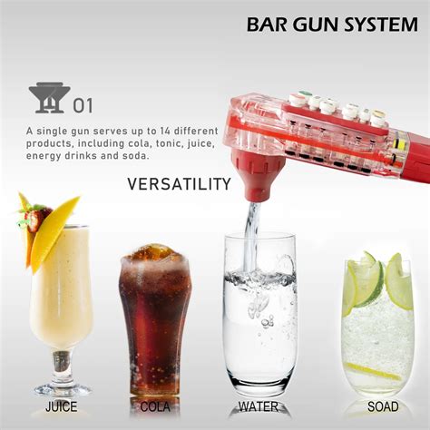 Soda Bar Gun System with under Counter Chiller - TWBEVERAGE