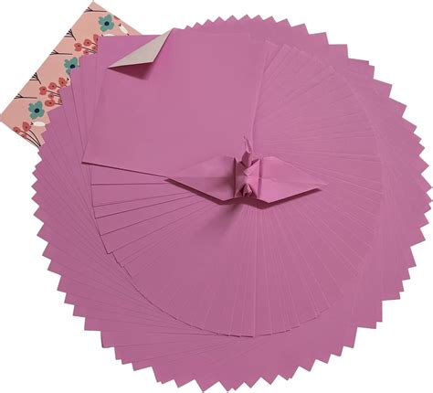 Buy 101 Origami Paper One Sided Color Paper 6x6 inches paper Square ...