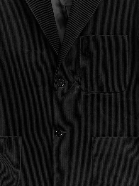 Corduroy Blazer – Black – Men – ARKET DK